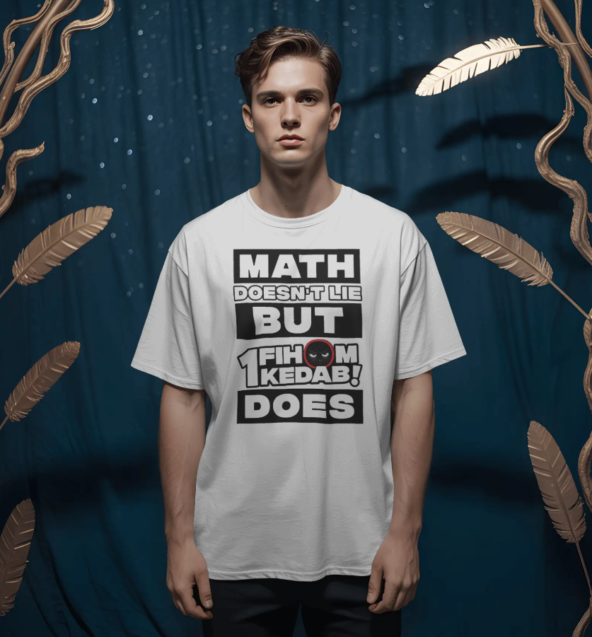 Math Doesn't Lie T-shirt Oversize
