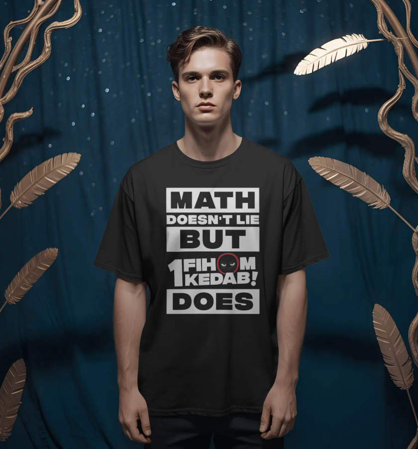 Math Doesn't Lie Tshirt Oversize